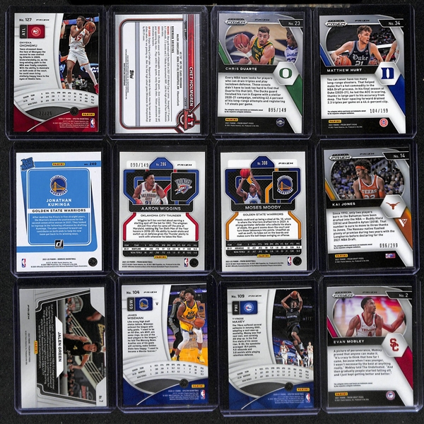 Lot of (23) NBA Modern Rookie Lot w. Cade Cunningham, Josh Giddy, Scottie Barnes and More!