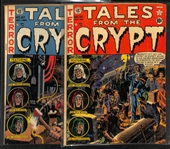 Lot of (2) 1951-1952 Tales from the Crypt (#26 & 27) Comic Books