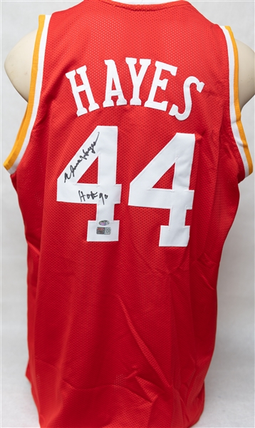 Lot of (3) Autographed HOF Autographed Jerseys w. Walt Frazier, Rick Barry, and Elvin Hayes (JSA, Beckett, and TriStar Certs)