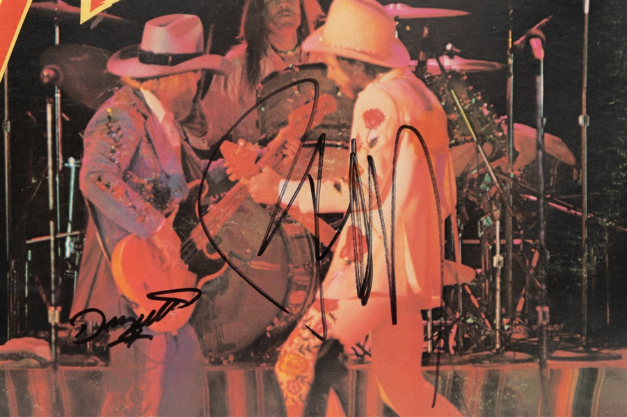 ZZ Top Fandango Signed Album - Autographed by Billy Gibbons & Dusty Hill (JSA COA) - Hill Passed Away in 2021