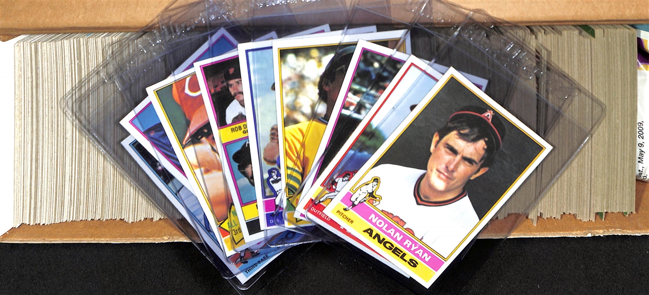 1976 Topps Baseball Complete Set of 660 Cards Inc. 44 Card Traded Set