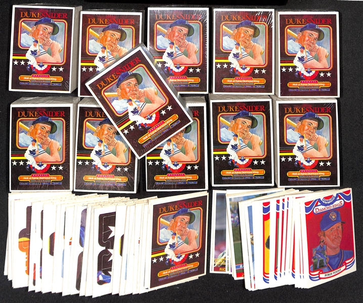 1984 Donruss Baseball Complete 660 Card Set w. Mattingly Rookie