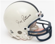 Joe Paterno Signed Riddell Penn State Mini Helmet (JSA Auction Letter)