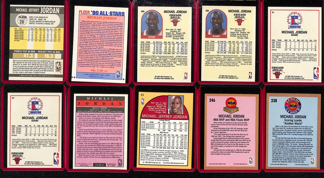 Lot of (55+) 1989-1993 Michael Jordan Basketball Cards 