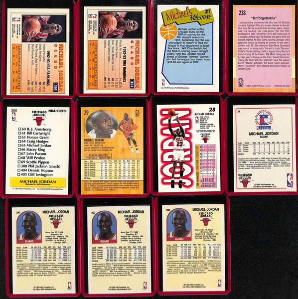 Lot of (55+) 1989-1993 Michael Jordan Basketball Cards 
