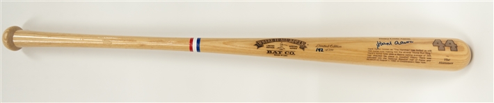 Hank Aaron Signed Limited Edition Baseball Bat (JSA Full Letter)