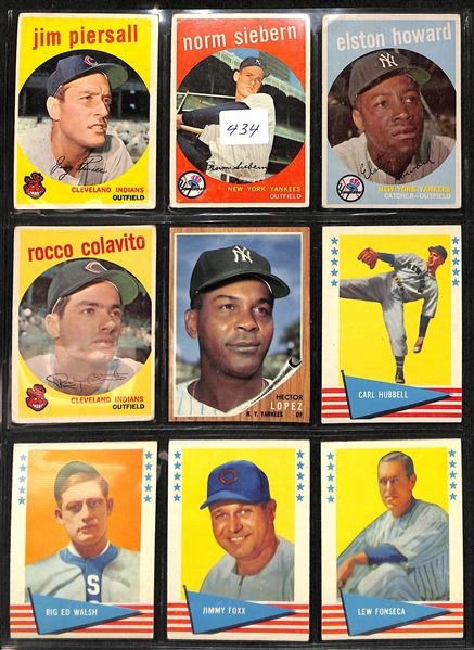 Lot of (425+) 1959-1978 Topps/Post/Fleer Baseball Cards (Primarily Topps)