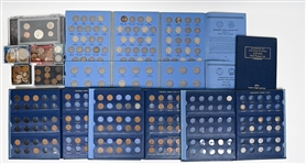 Lot of American & Foreign Coins w. 1969 Proof Set