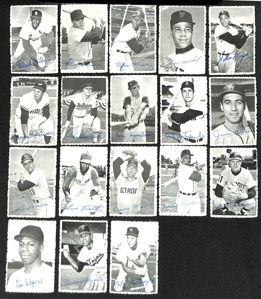 1969 Topps Baseball Deckle Edge Complete Set of 33 Cards + Joe Foy Error Card