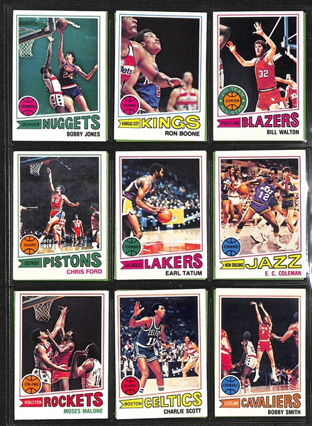  1977-78 Topps Basketball Complete Set of 132 Cards w. Pete Maravich