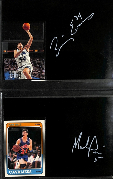 Lot of (80+) NBA Autographed Mostly Post Cards and Photos Inc. Julius Erving, Doc Rivers, Tracy McGrady, Dominique Wilkins and More  - JSA Auction Letter