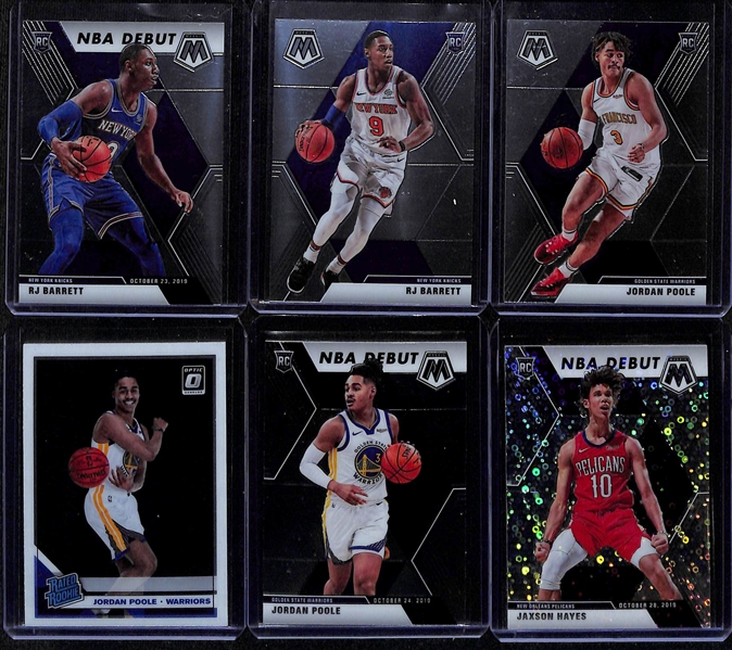 Lot of (40+) Modern Basketball Rookies w. 2013-14 Prizm Joel Embiid, Tyrese Maxey, Lamelo Ball and Others