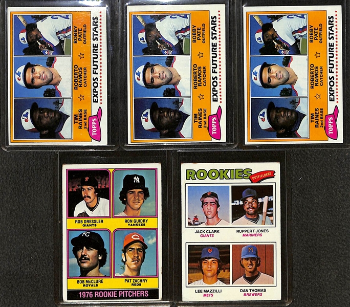Lot of (17) 1970s and 80s Baseball Rookies w. Yount, Mattingly, Gwynn, Ripken, Puckett and More!
