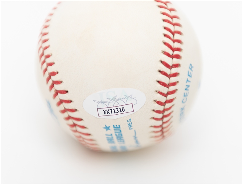 High Quality Mickey Mantle Official American League Baseball (Full JSA Letter)