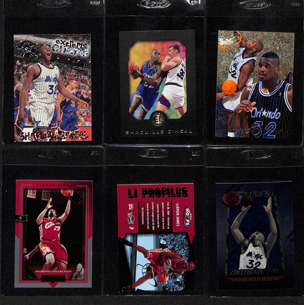 Lot of (70+) Mostly 1990s Basketball Cards w. Michael Jordan, Shaquille O'Neal and Others
