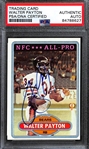 1980 Topps Walter Payton Signed Card (PSA/DNA Slabbed "Authentic Auto")