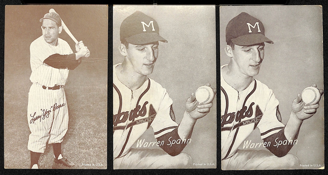 Lot of (29) 1962-63 Baseball Stat Back Exhibit Cards w. Harmon Killebrew