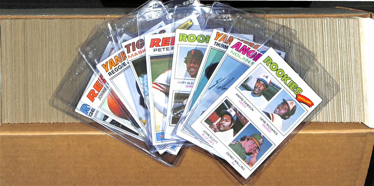 1977 Topps Baseball Complete Set w. Andre Dawson RC