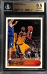1996-97 Topps # 138 Kobe Bryant RC Graded BGS 9.5