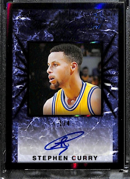 2022 Leaf In The Game Used Stephen Curry Autograph #d 1/4