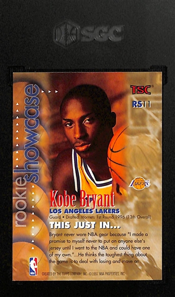 1996-97 Kobe Bryant Rookie Showcase #RS11 Graded SGC 9