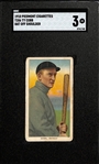 1909-11 T206 Ty Cobb Tobacco Card (Bat Off Shoulder) Graded SGC 3 (Piedmont 350 Subjects, Factory 25)