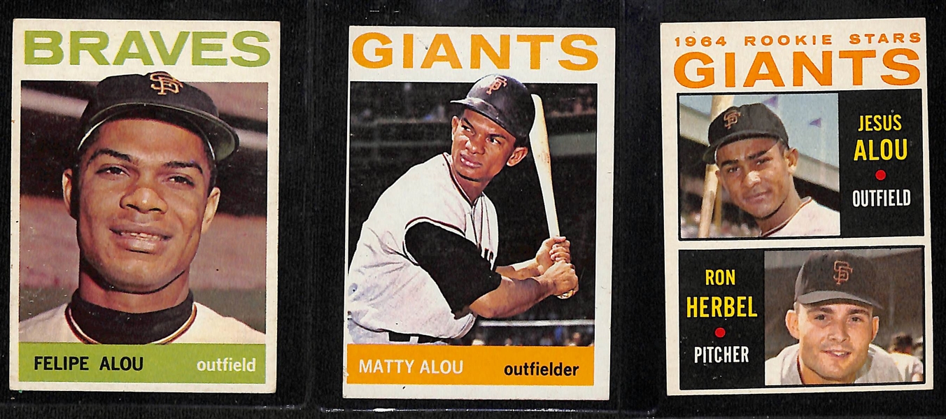 Lot of (11) 1960s and 70s Topps Baseball Cards w. (5) 1968 Batting Leaders Roberto Clemente/Tony Gonzalez/Matty Alou # 1