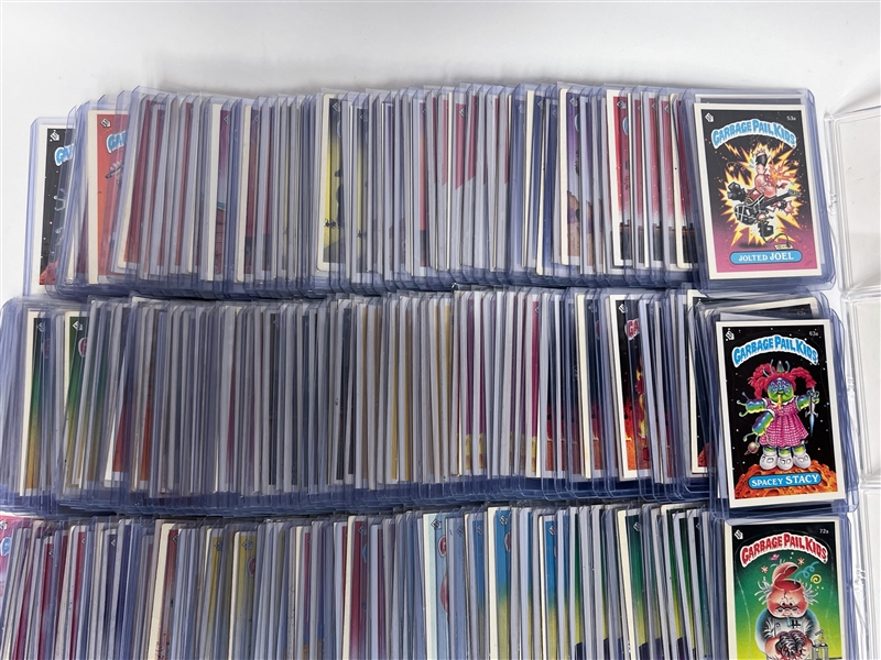 Lot of (2) 1985 Garbage Pail Kids Series 2 Complete Sets & (350+) Extra Series 2 Cards