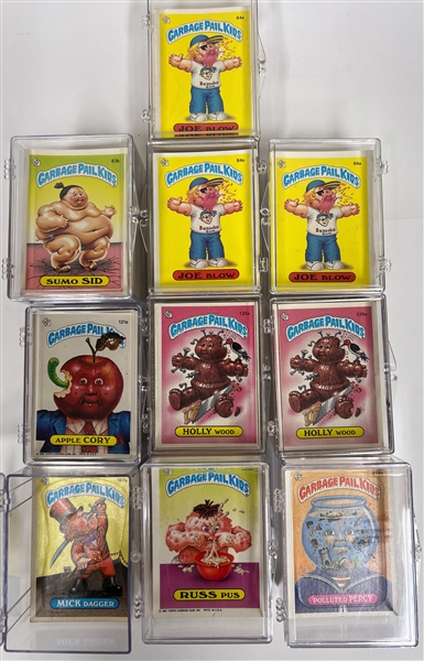 Lot of Approx (500) Assorted Topps Garbage Pail Kids Cards Series 3-9 from 1986-1987