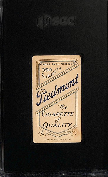 1911 T206 Frank Delehanty Tobacco Card (Louisville) Graded SGC 3 (Piedmont 350 Subjects, Factory 25)