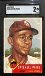 1953 Topps Satchell Paige #220 Graded SGC 2