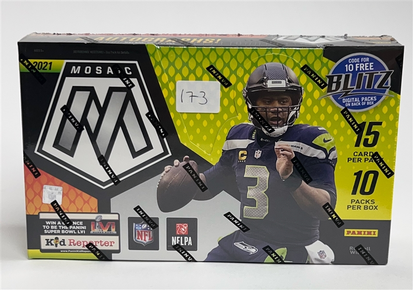 2021 Panini Mosaic Football Hobby Box