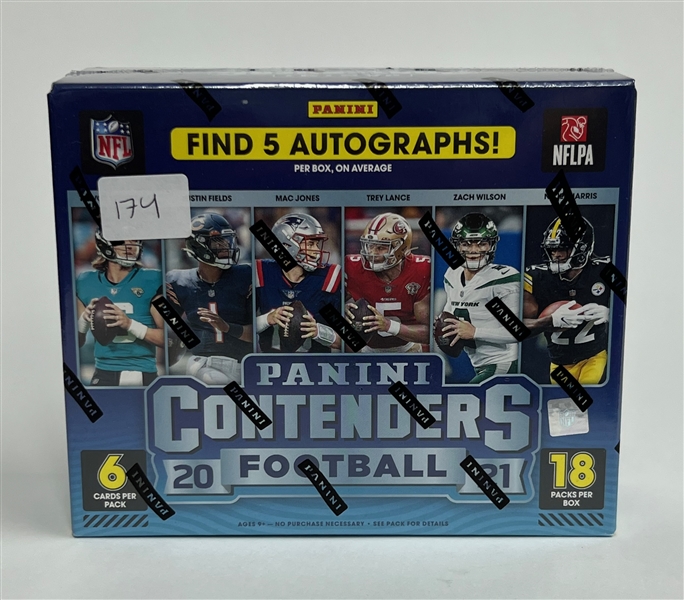 2021 Panini Contenders Football Hobby Box