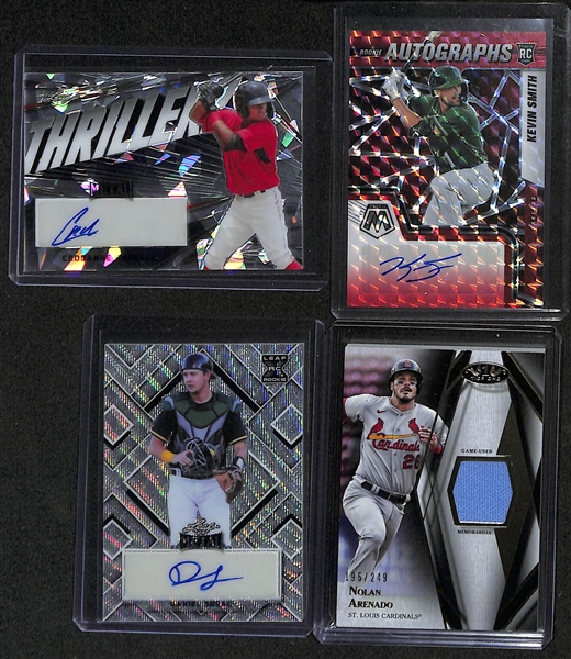 Lot of (14) Baseball Rookies, Autographs, and Patches inc. 2023 Three and Two Cal Ripken Duel Patch Autograph (#/10)