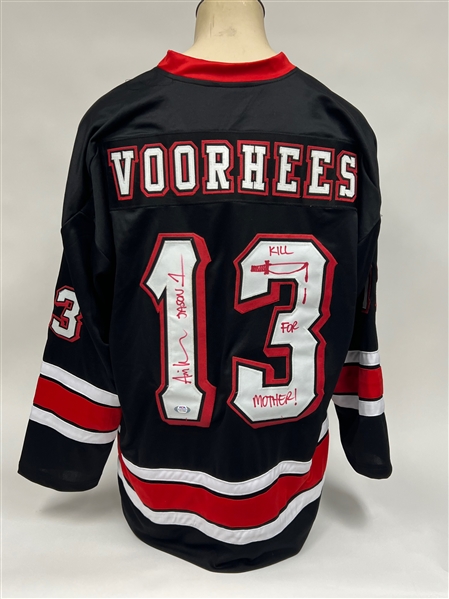 Ari Lehman Signed Friday the 13th Jason Voorhees Jersey (PSA Authenticated)