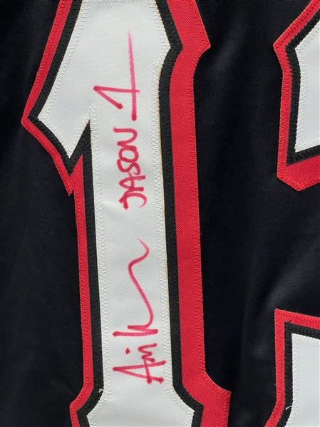 Ari Lehman Signed Friday the 13th Jason Voorhees Jersey (PSA Authenticated)