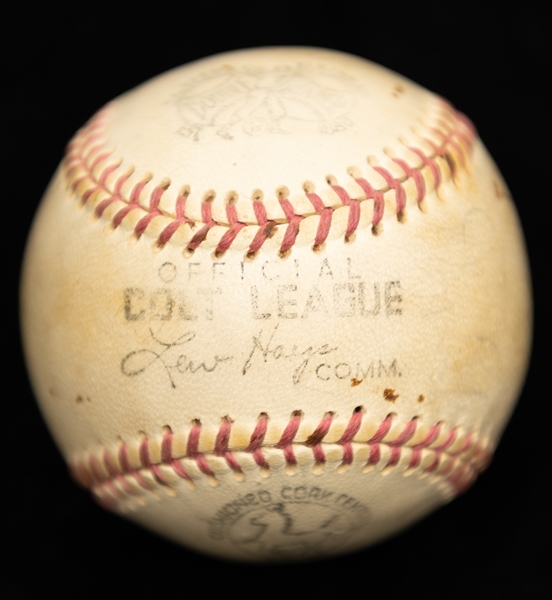 Lot of (2) Vintage Multi-Signed Baseballs w. Stan Musial, Gil Hodges and More (JSA Auction Letter)