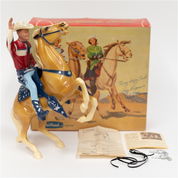 Late 1950s Original Hartland Roy Rogers & Horse in Original Box - Pristine Condition