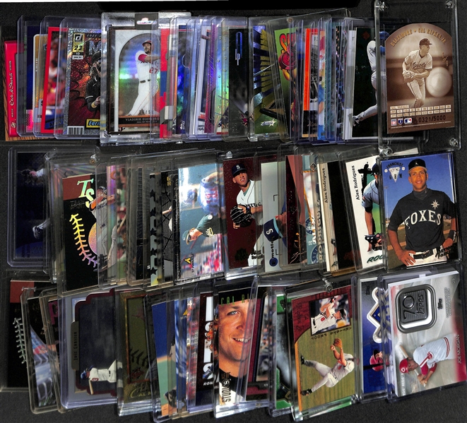 Lot of (60+) Baseball Inserts, Rookies and Numbered Cards Inc. Griffey Jr., Ripken Jr., Ohtani, Soto, Trout and Others 