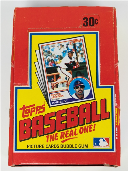 1983 Topps Baseball Michigan Test Packs - 36 Sealed Packs In Original Box