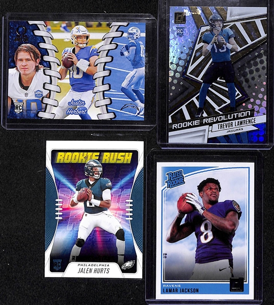 Lot of (17) Quarterback Rookie Cards including Kyler Murray Patch Autograph (#/50), Geno Smith Patch Auto (#/70), Jimmy Garoppolo Autograph (#/75), and more!