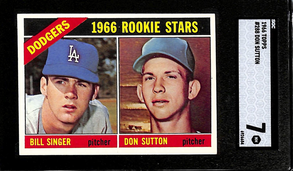 1966 Topps Don Sutton #288 SGC 7