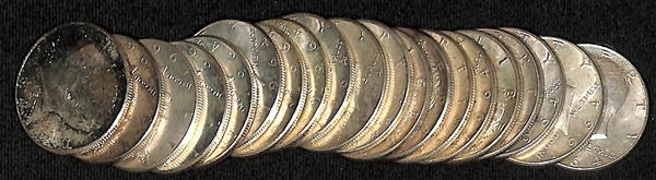 (20) Mostly AU 1964 Kennedy Half Dollars