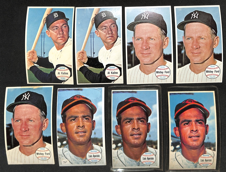 Lot of Assorted (250+) 1964 Topps Giants Cards w. (7) Carl Yastrzemski Cards