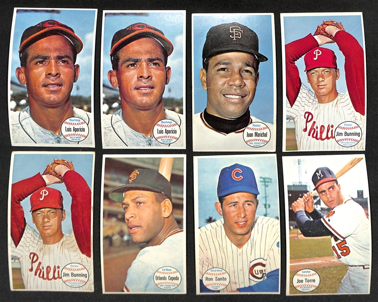 Lot of Assorted (250+) 1964 Topps Giants Cards w. (7) Carl Yastrzemski Cards