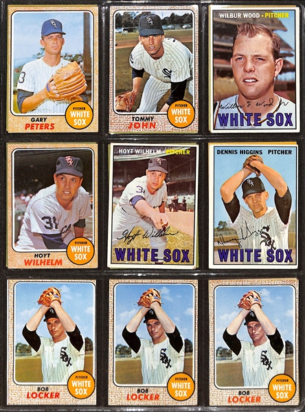 Lot of (350+) 1965-1968 Topps American League Stars & Leader Cards w. 1968 Carl Yastrzemski 