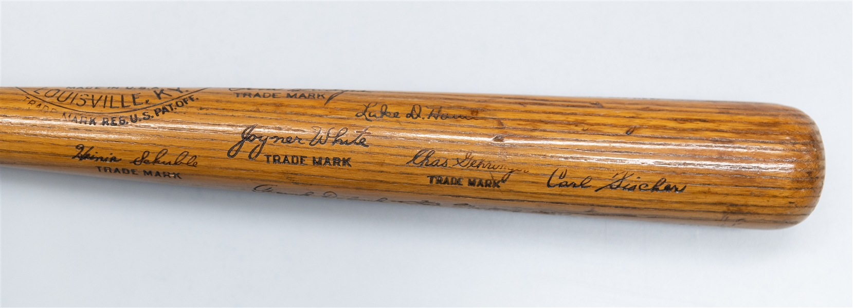 1935 Detroit Tigers World Series Presentation Bat 