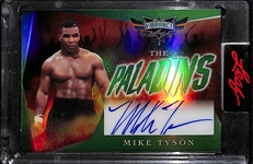 2023 Leaf Vibrance Mike Tyson The Paladins Autograph Green (#/7)