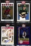 Lot of (4) 2023 Topps Archives Signature Series Buyback Autograph 1/1s inc. (2008 Topps Chrome) Hunter Pence, (2002 Topps 206) Mark Mulder, (2006 Bazooka) Miguel Tejada, (2003 Topps) Jim Edmonds