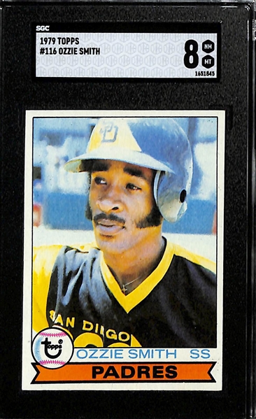 1979 Topps Ozzie Smith Graded SGC 8